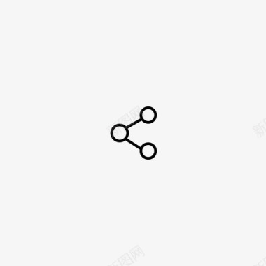 分享白色分享图标