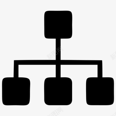 眼睛结构层次结构通信图表图标图标