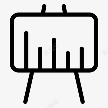 演示模板分析董事会业务图标图标