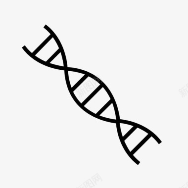 生物DNADNA染色体DNA链图标图标