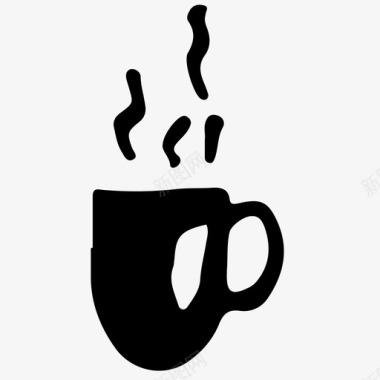 相框素描杯子咖啡手绘图标图标