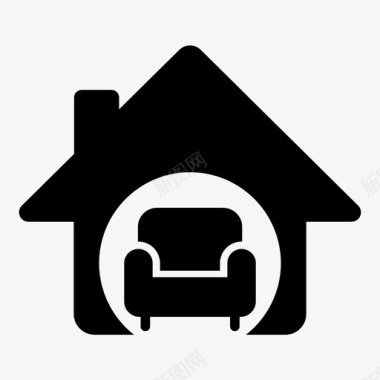 家具和家居采购产品房屋家具房屋家具舒适图标图标