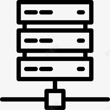 招商加盟代理服务器数据数据库图标图标