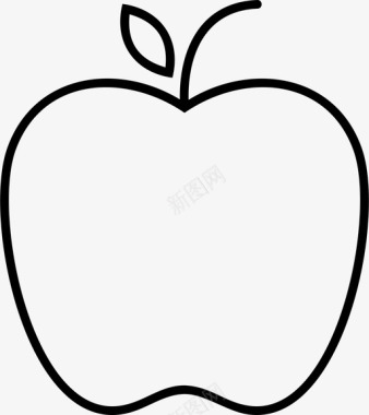 苹果水果青苹果图标图标