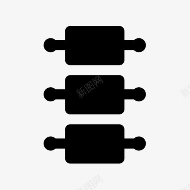 飞机线性图标脊椎生物学身体部位图标图标