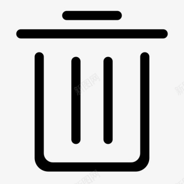 删除垃圾邮件删除图标