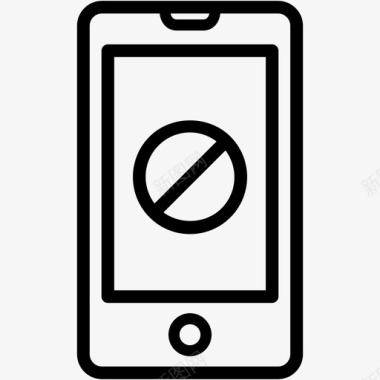 移动区块手机iphone图标图标