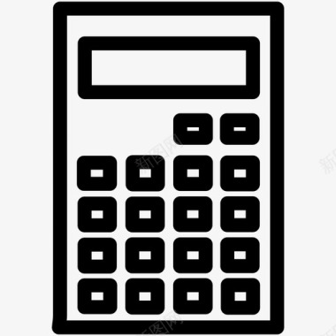 矢量计算器免费下载计算器会计除法图标图标