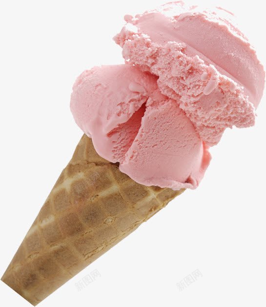 草莓冰淇淋夏日海报png免抠素材_88icon https://88icon.com 冰淇淋 夏日 海报 草莓