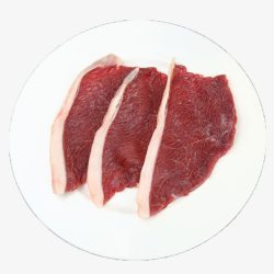 牛三角肉片素材