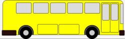 黄色公交车素材
