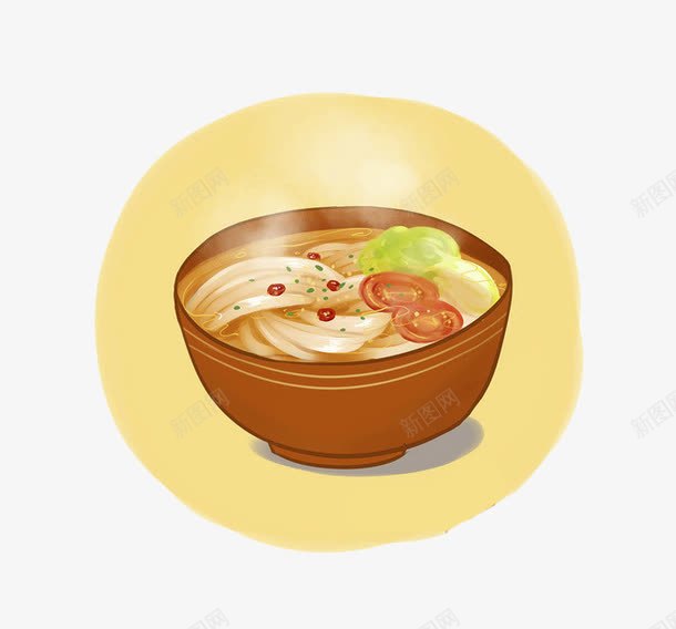 面食png免抠素材_88icon https://88icon.com 拉面 插画 装饰 面食