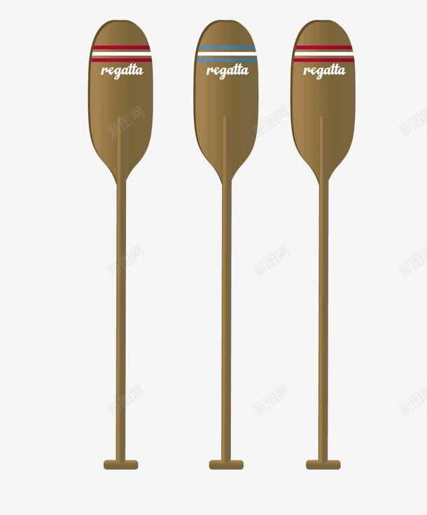 船桨png免抠素材_88icon https://88icon.com 划船 船摆 船桨