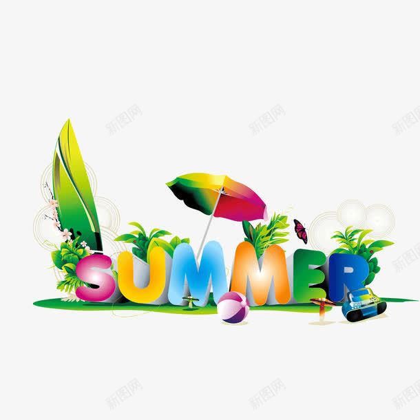 summer发光字体卡通字体png免抠素材_88icon https://88icon.com summer 卡通字体 发光字体