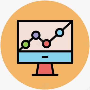 电脑信息图标卡通图标电脑图标图标