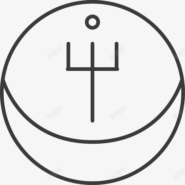 创意圆形装饰线条png免抠素材_88icon https://88icon.com 几何图形 几何形状 几何线条 创意圆形装饰线条 基本形状 直线 线条