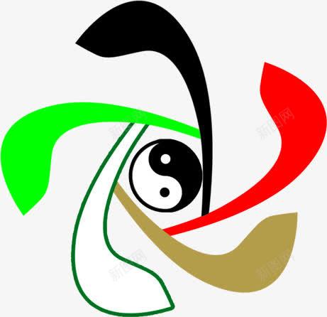 创意太极八卦图png免抠素材_88icon https://88icon.com 八卦 创意 太极 形状