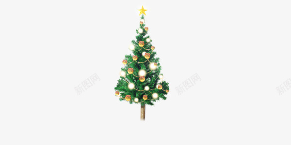 冬季圣诞树装饰png免抠素材_88icon https://88icon.com 冬季 圣诞 树