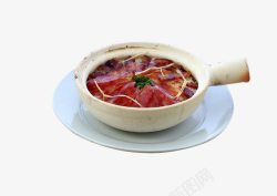 美食腊味饭素材