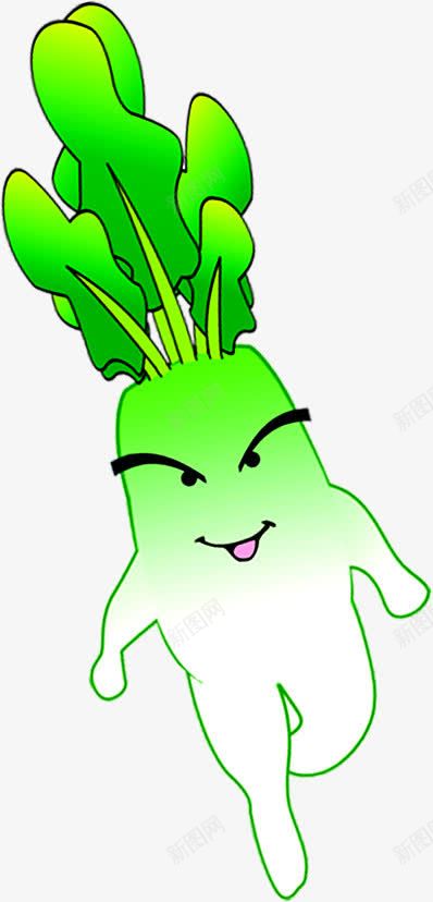 绿色萝卜彩页png免抠素材_88icon https://88icon.com 图片 绿色 萝卜