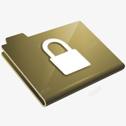 锁着的锁DelliOS系统png免抠素材_88icon https://88icon.com lock locked security 安全 锁 锁着的