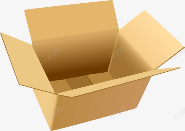 打开纸箱包装png免抠素材_88icon https://88icon.com 包装 打开 纸箱 纸箱包装样机 设计