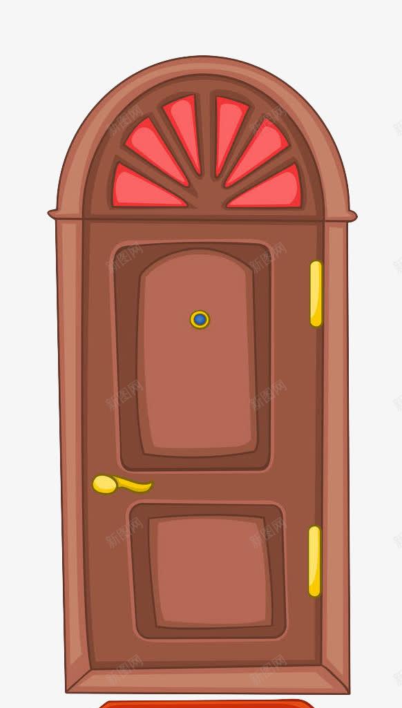 手绘彩色扁平化拱门png免抠素材_88icon https://88icon.com 几何圆拱 建材 建筑材料 彩色手绘 扁平化 扁平化门 手绘 拱门 门