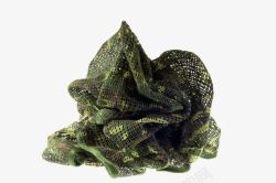 绿色网状丝巾素材