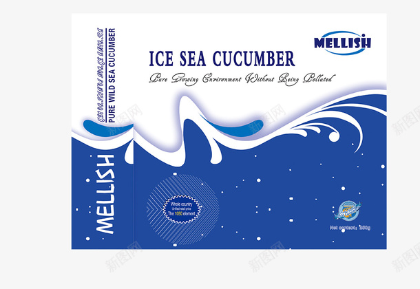 蓝色风格包装燕窝psd_88icon https://88icon.com 包装设计 燕窝 燕窝包装 蓝色 补品 风格