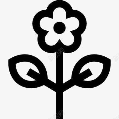 飞舞的花瓣罂粟图标图标