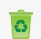 绿色回收箱png免抠素材_88icon https://88icon.com 回收 垃圾箱 循环 绿色
