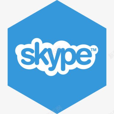 六角星六角媒体Skype社会Miu六图标图标