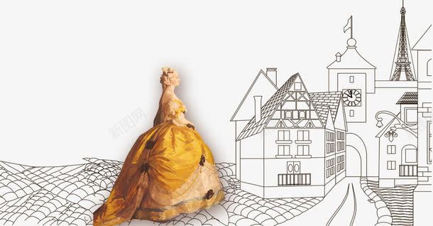 欧式画作装饰png免抠素材_88icon https://88icon.com 平面设计 线条 装饰图案