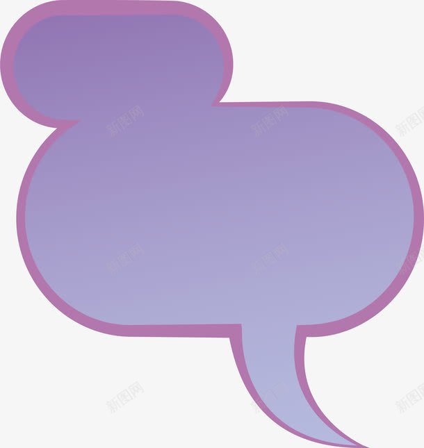 紫色渐变色气泡png免抠素材_88icon https://88icon.com 促销气泡 对话气泡 气泡 渐变色 矢量png 紫色气泡