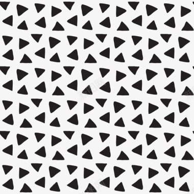 黑色三角形密集图标图标
