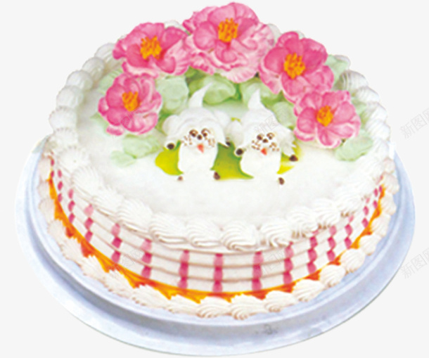 生日蛋糕png免抠素材_88icon https://88icon.com 奶油蛋糕 手工 蛋糕PNG免费下载 雕花 香甜