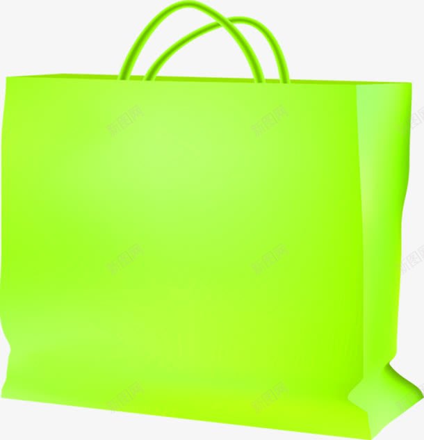 绿色纸袋宣传海报png免抠素材_88icon https://88icon.com 宣传 海报 纸袋 绿色