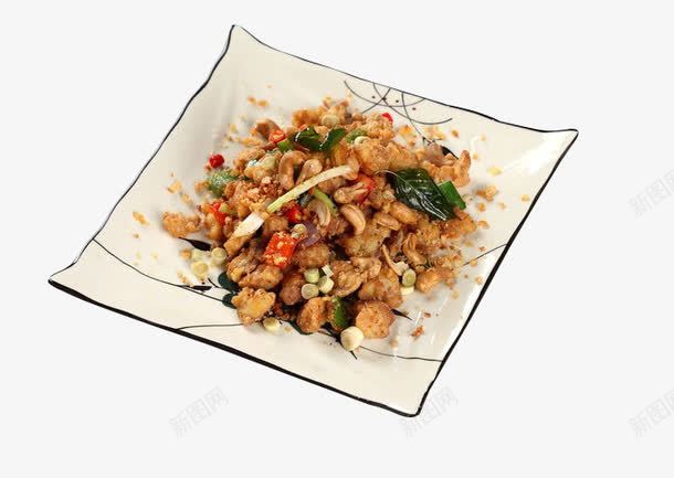 香茅腰果炒鸡软骨png免抠素材_88icon https://88icon.com 炒菜 美味 美食 腰果 菜肴 鸡软骨