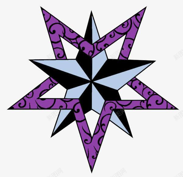 五角星紫色png免抠素材_88icon https://88icon.com 五角星 免抠素材 商标设计 淘宝详情素材 紫色