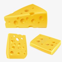 黄色奶酪素材
