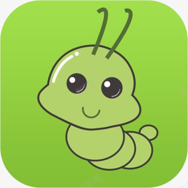 手机简书社交logo应用手机小虫FM应用图标图标