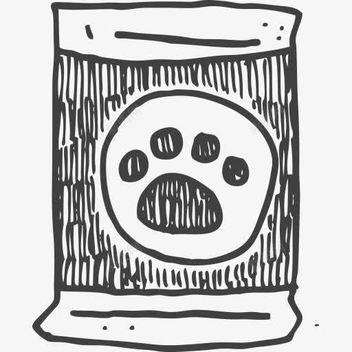 手绘狗粮png免抠素材_88icon https://88icon.com png素材 手绘 手绘画 狗粮