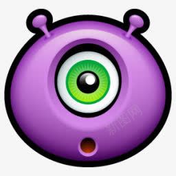 外星人惊讶的图标图标