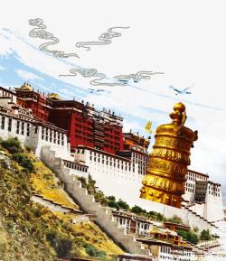 西藏建筑大图素材