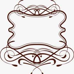 欧式边框矢量图素材
