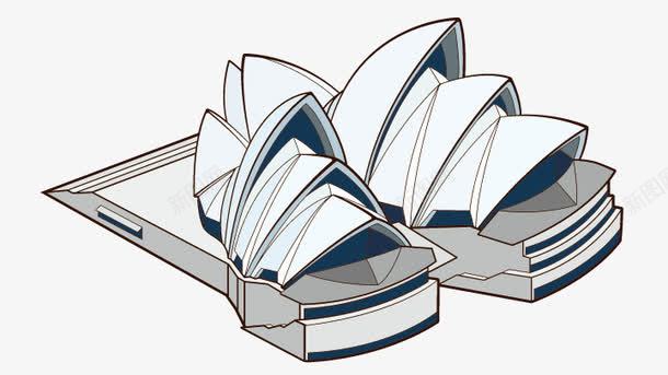 悉尼歌剧院png免抠素材_88icon https://88icon.com 城市建筑 悉尼歌剧院 悉尼歌剧院建筑