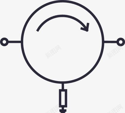 隔离隔离器图标图标