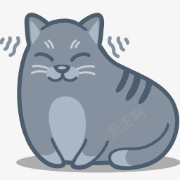 猫的咕噜声图标png免抠素材_88icon https://88icon.com cat purr 咕噜咕噜声 猫