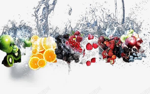 新鲜水果装饰图png免抠素材_88icon https://88icon.com 广告装饰 新鲜 水果 水渍