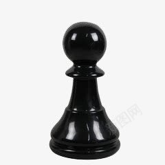 棋子png免抠素材_88icon https://88icon.com 棋子 简约 黑色